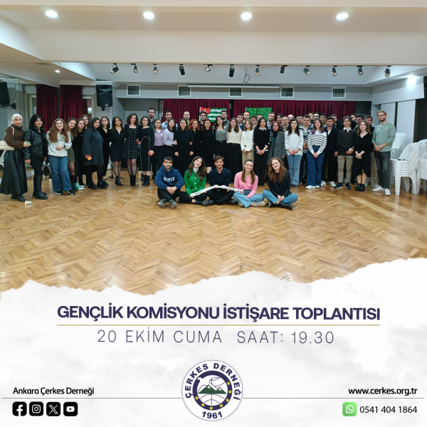 GENÇLİK KOMİSYONU İSTİŞARE TOPLANTISI