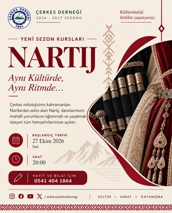 NARTIJ YENİ SEZON ÇALIŞMALARINA BAŞLIYOR!