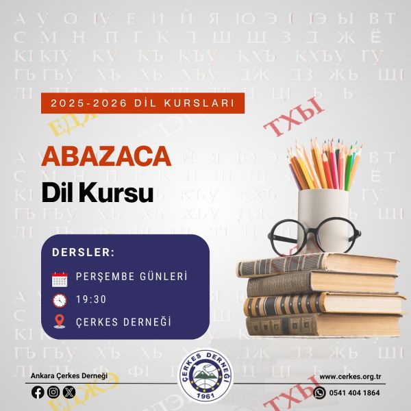 ABAZACA KURSU BAŞLIYOR!
