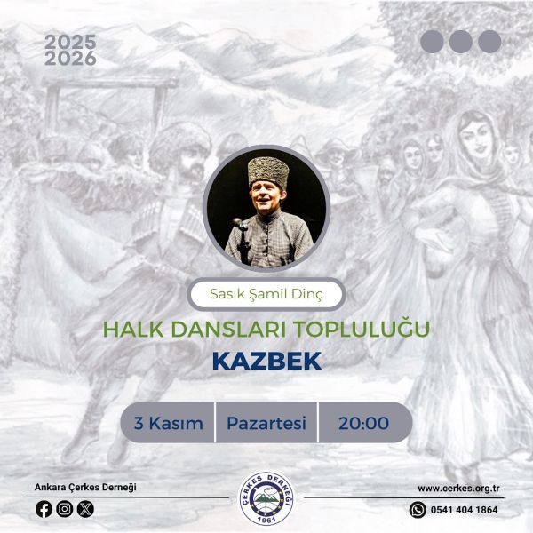KAZBEK HALK DANSLARI TOPLULUĞU YENİ SEZON BAŞLIYOR!