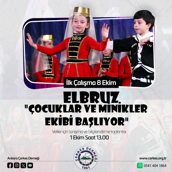 ELBRUZ ÇOCUKLAR VE MİNİKLER EKİBİ YENİ SEZON ÇALIŞMALARI BAŞLIYOR!
