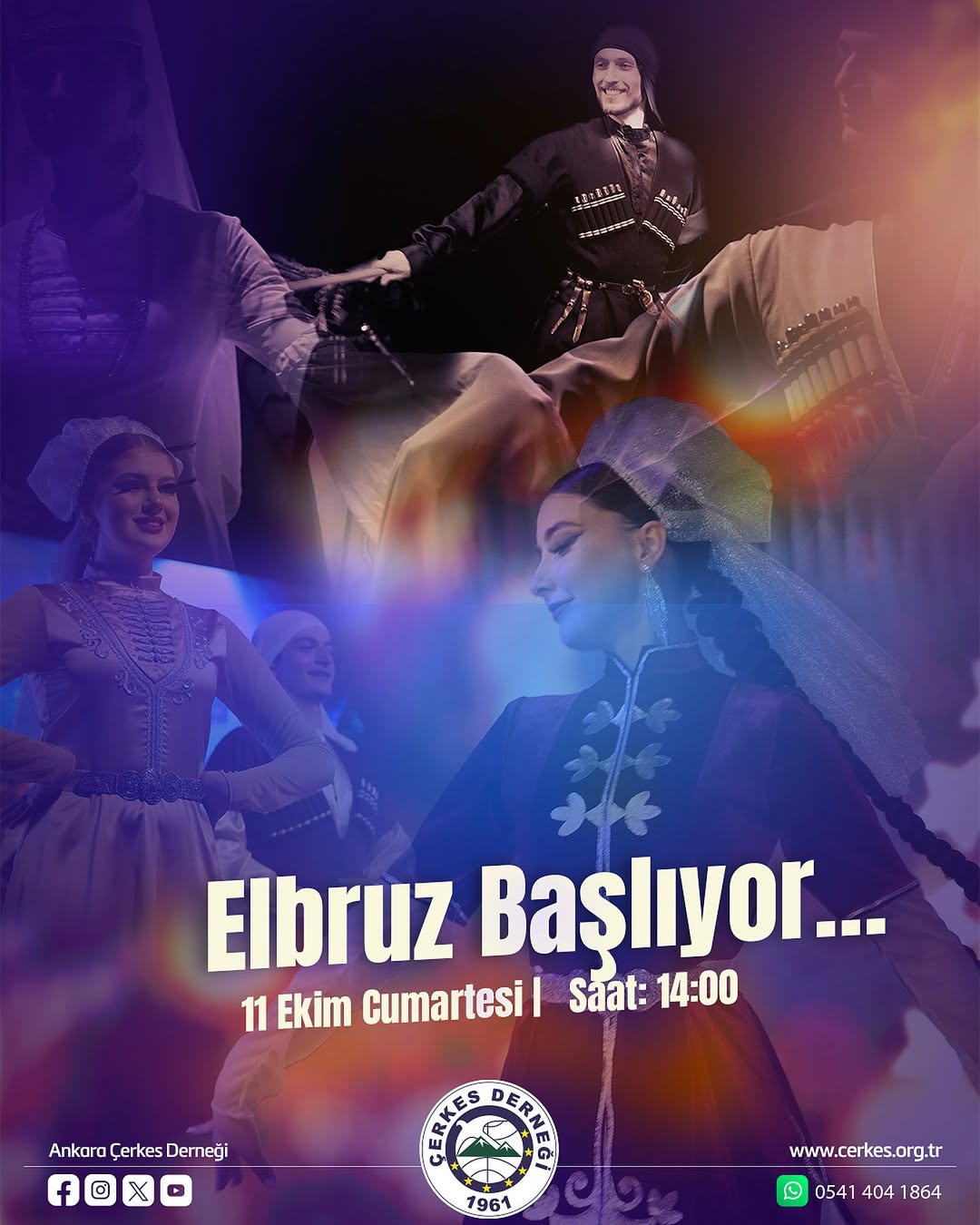 ELBRUZ HALK DANSLARI TOPLULUĞU ÇALIŞMALARI BAŞLIYOR !