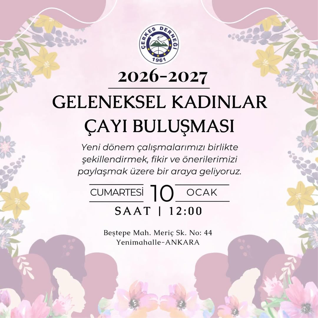 GELENEKSEL KADIN ÇAYI BULUŞMASI