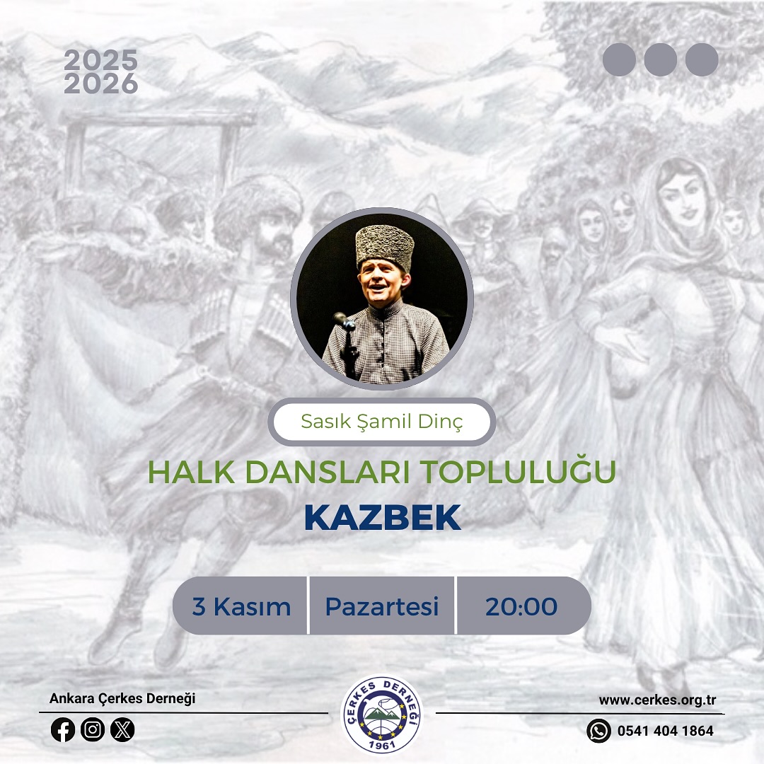 KAZBEK HALK DANSLARI TOPLULUĞU YENİ SEZON BAŞLIYOR!
